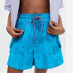 BDG Ester Corduroy Drawstring Cargo Shorts‎